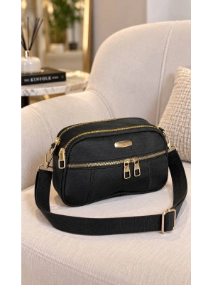 Siyah Renk 3 Bölme Çanta CB99233