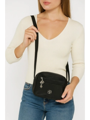 Siyah Renk 3 Bölme Çapraz Çanta CB29141