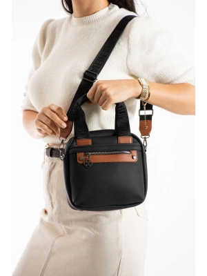 Siyah Renk Kalite 4 Bölme Çanta CB9811