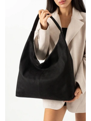 Siyah Renk SÜET KALİTE BRLN Çanta CB8141