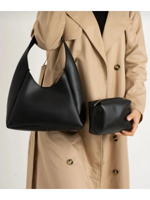 Siyah Renk YAVRULU KALİTE Çanta CB2742