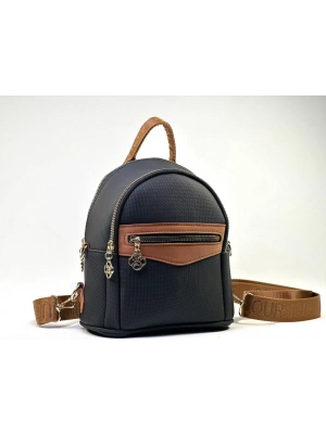 Siyah Tabalı Renk Hem Sırt Hem Çapraz Çanta CB8914