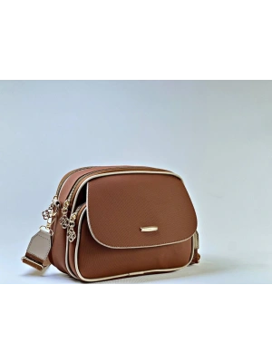 Taba Renk 3 Bölme BRLN Çanta CB22673