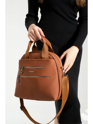 Taba Renk 4 Bölme Kalite Çanta CB6611