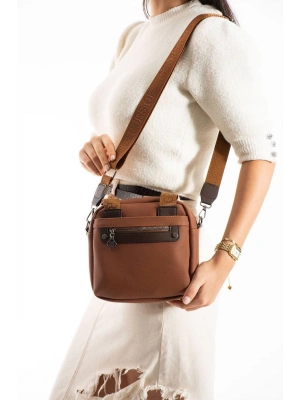 Taba Renk Kalite 4 Bölme Çanta CB9811