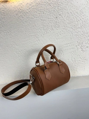 Taba Renk MİNİ Silindir Çapraz Çanta CB89111