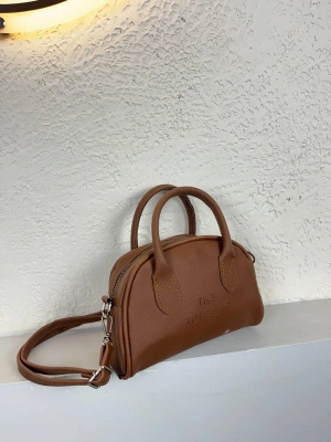 Taba Renk Tote Lakos Deri Çanta CB9256