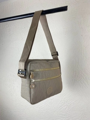 Vizon Renk Krinkıl Kumaş Çanta CB8522