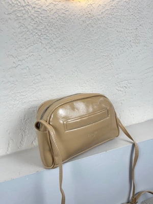 Vizon Renk Parlak Çanta CB6378