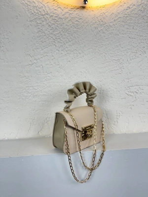 Vizon Renk Vizon Sap Mini Zincirli Çanta CB5796