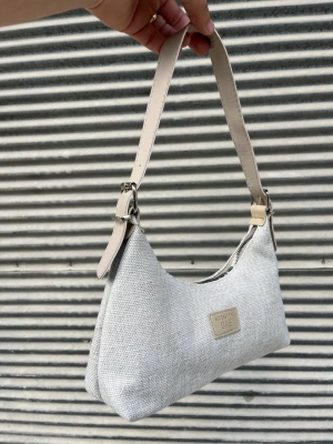 Vizon Renk Yeni Hasır Çanta CB2452