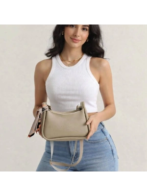 Vizon Renk Yeni TOTE Çapraz Çanta CB2872