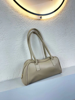 Vizon Renk Yumuşak Deri Kol Çanta CB1341