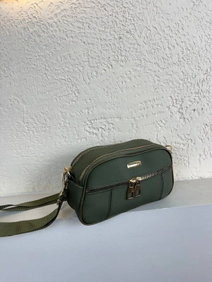 Yeşil Renk 3 Bölme DMN Kalite Çanta CB7181