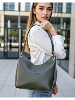 Yeşil Renk Tote Kol Çanta CB79114