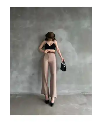 Beli Kemerli Keten Kadın Pantolon – Şıklık Ve Konforun Mükemmel Uyumu