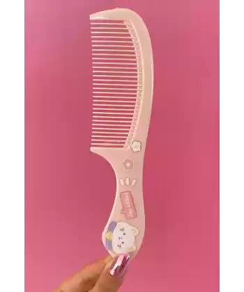 Pembe Renk Saç Tarama Fırçası Tarak