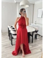 KATHİA ÇİÇEK DETAYLI KIRMIZI ELBİSE