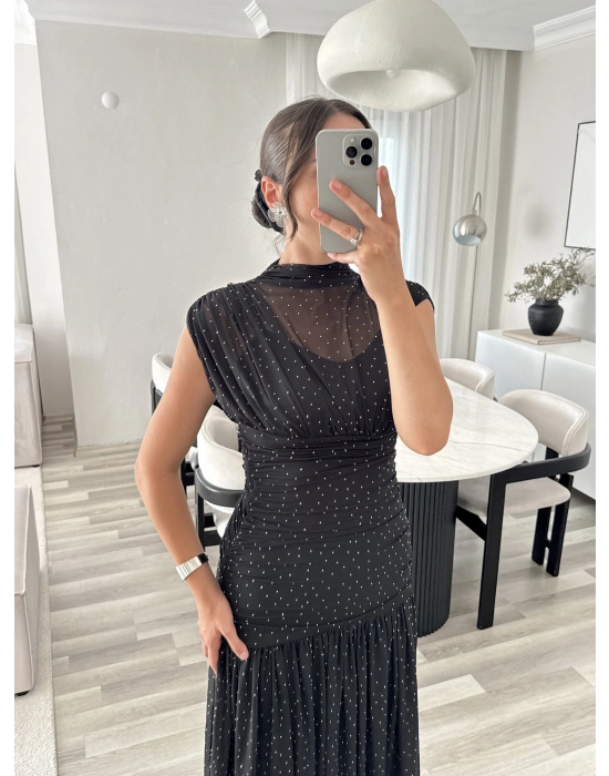 SİENA TAŞLI ELBİSE