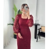 ELORA DANTEL BORDO ELBİSE