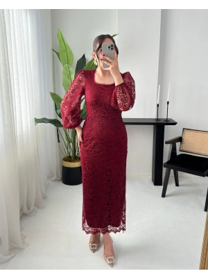 ELORA DANTEL BORDO ELBİSE