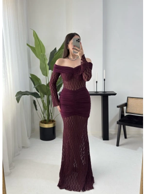 LOPEZ DANTEL BALIK BORDO ELBİSE