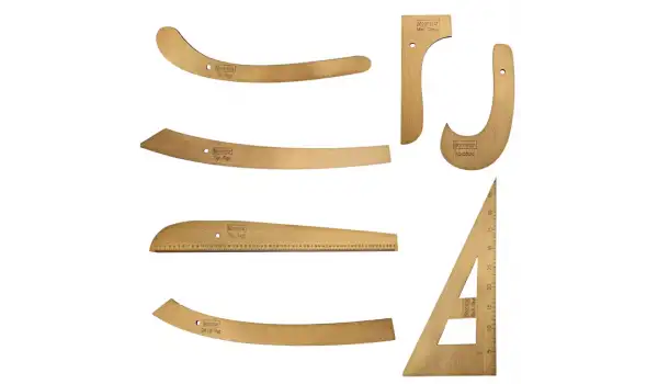 Ahşap Riga Cetvel Takım (7 Parça)