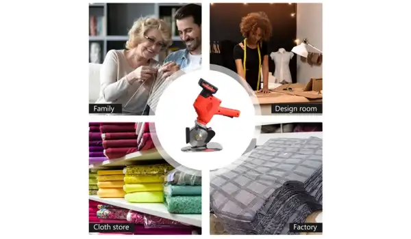 Akülü Yuvarlak Kumaş Kesim Motoru 4İnç / DC-100 (YCM-40)