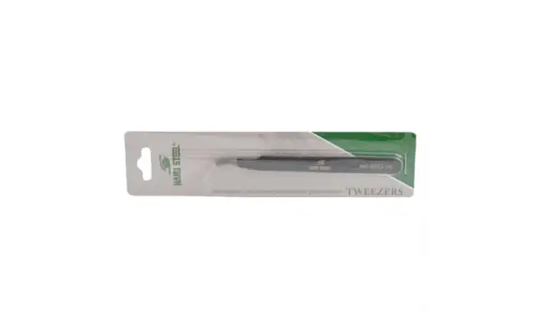 Antistatik Paslanmaz Çelik Eğri Uçlu 120Mm Cımbız / HS-ESD-15
