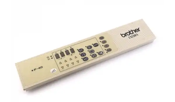 Brother 737 Seri Düz Makine Panel Etiketi Ve Kapağı /F-40B,F-40C