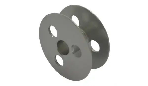 Brother Çiftiğne 875 Büyük Alüminyum 3 Delikli Masura / 155484-101(M)