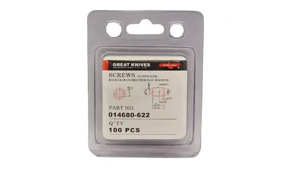 Brother Reçme Lüper Vidası / 014680-622 100ADET