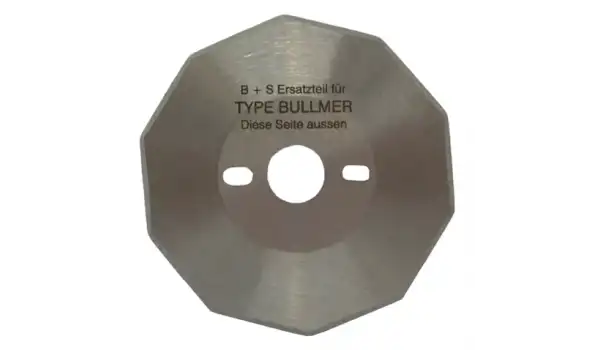 Bullmer Kumaş Kesim Motor Yüksek Karbonlu 10 Köşe Hoogs Bıçak / 5478(604) HSS
