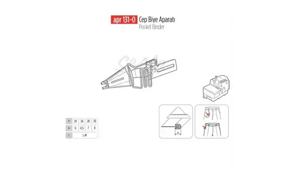 Cep Biye Apara 26Mm / APR 131-0