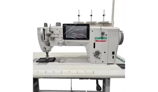 DA 2867 Çift Papuç İnce Baş Deri Dikiş Makinesi / SP-2867