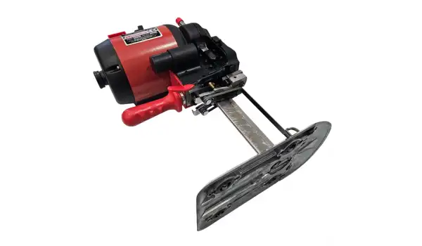 Dik Kumaş Kesim Motoru 1600W 4000 Devir Kırmızı-Siyah Kafa  / PLS-988 8İNÇ