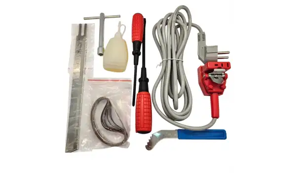 Dik Kumaş Kesim Motoru 1600W 4000 Devir Kırmızı-Siyah Kafa  / PLS-988 8İNÇ