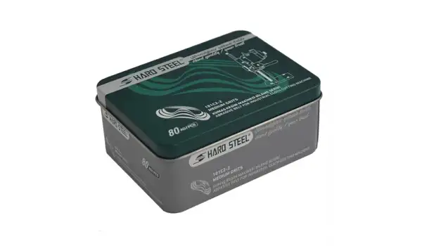 Dik Kumaş Kesim Motoru Bileme Şerit (Medium) Metal Kutu / 181C2-2 80 Adet