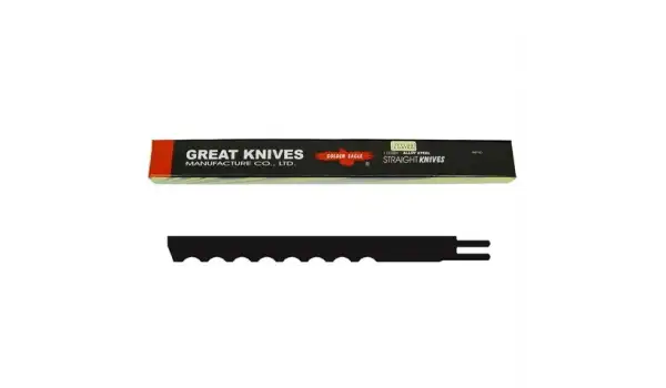 Dik Kumaş Kesim Motoru Dalgalı Teflon Bıçak/ 10EWT 12ADET