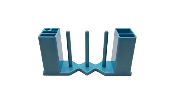 Dikiş Makinesi Mıknatıslı Masura Koyma Aparatı 3Lü Çift Kutulu Mavi