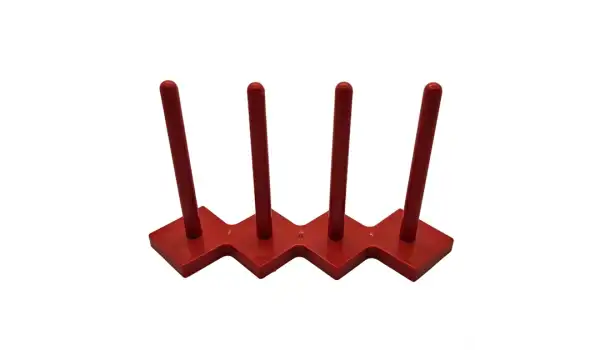 Dikiş Makinesi Mıknatıslı Masura Koyma Aparatı 4Lü Kırmızı