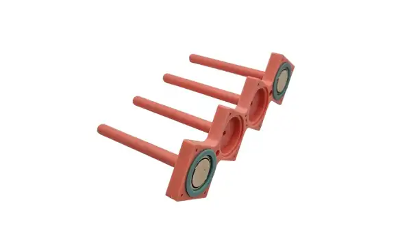 Dikiş Makinesi Mıknatıslı Masura Koyma Aparatı 4Lü Pembe Renk / BD-0054