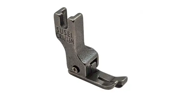 Düz Makine Çima Ayağı 1.6Mm (Altı Oyuk,Fitilli) / CR1/16N-F