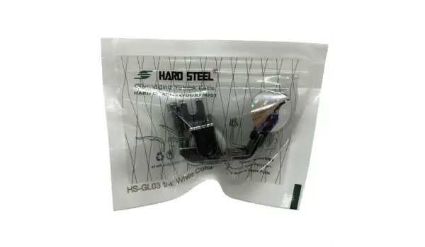 Düz Makine Ekstrafor Beyaz Teker Ayak / HS-GL03 1/4