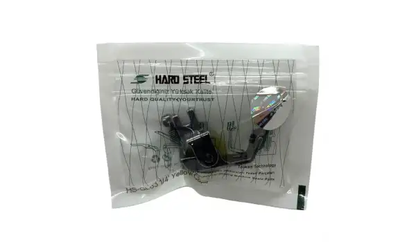 Düz Makine Ekstrafor Sarı Teker Ayak / HS-GL03 1/4
