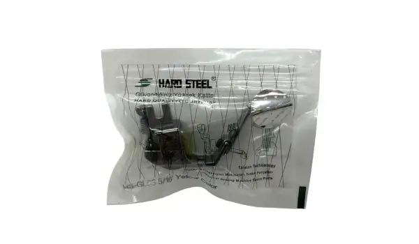 Düz Makine Ekstrafor Sarı Teker Ayak / HS-GL03 5/16