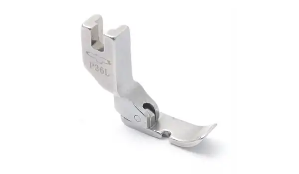 Düz Makine Fermuar Geniş Ayak Sol 7Mm / P36L