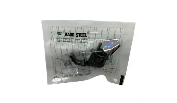 Düz Makine Fitil Beyaz Teker Ayak / HS-GL08 1/4