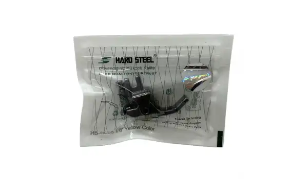 Düz Makine Fitil Sarı Teker Ayak / HS-GL08 1/8