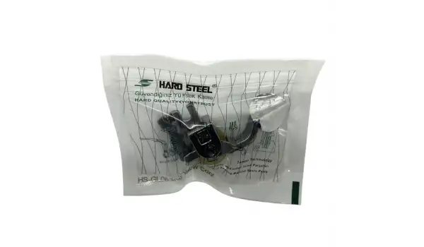 Düz Makine Fitil Sarı Teker Ayak / HS-GL08 3/16